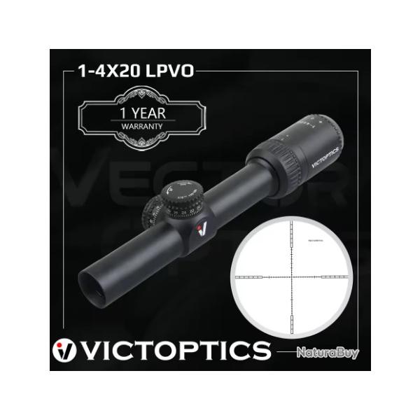 Victoptics 1-4x20 porte de fusil VMD-2 rticule lunette de vise 1/2MOA vue optique pour la chasse