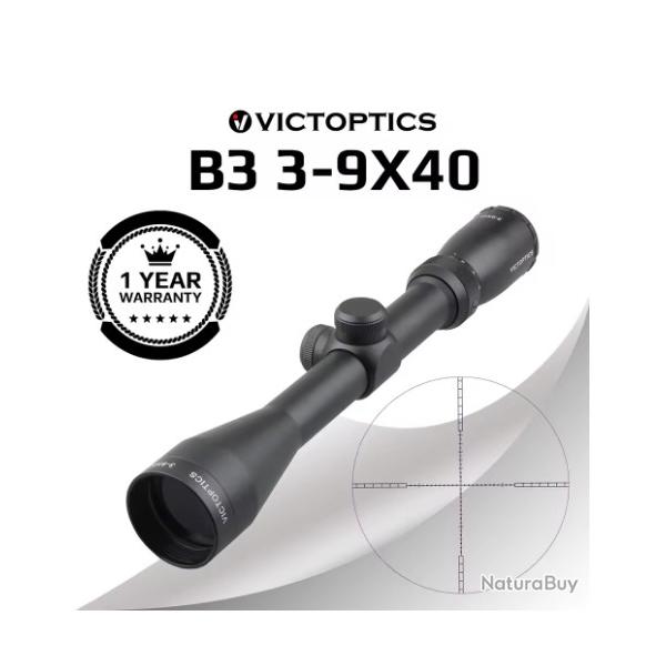 VictOptics B3 3-9x40 lunette de chasse porte optique vue tlescopique tir pour fusil  Air porte