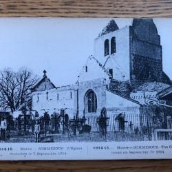 Carte postale: Marne, Sommesous 1914