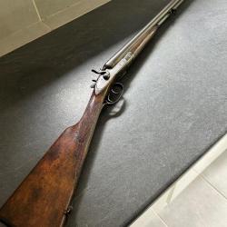 Fusil 12 gauge juxtapose percussion collection,etat excellent Cat C