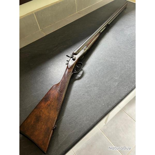 Fusil 12 gauge juxtapose percussion collection,etat excellent Cat C