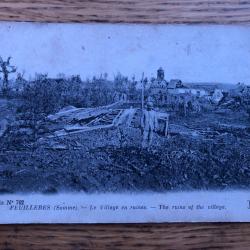 Carte postale: Feuilleres (Somme) 1914-1918