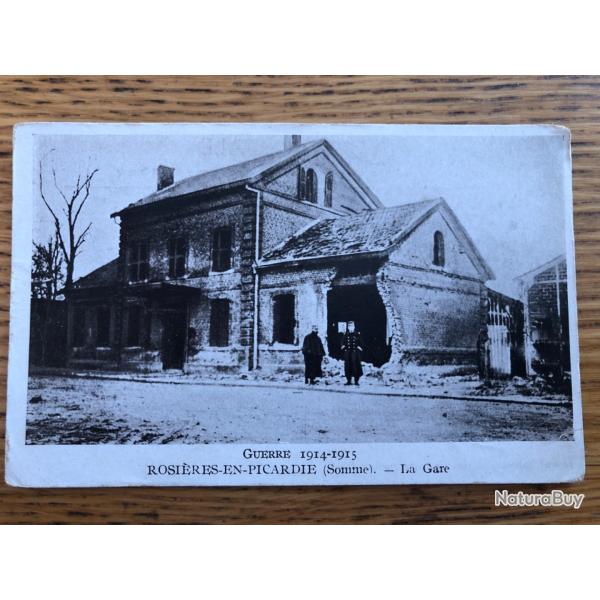 Carte postale: Rosires-en-Picardie (Somme) 1914-1915