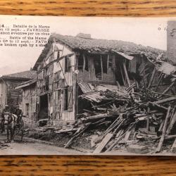 Carte postale: Favresse (Marne) 1914