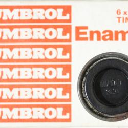 Pot de peinture Humbrol - Enamel No 33 Matt Black - 1/2 Oz