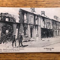 Carte postale: Creil 1914