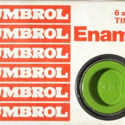 Pot de peinture Humbrol - Enamel No 38 Lime - 1/2 Oz