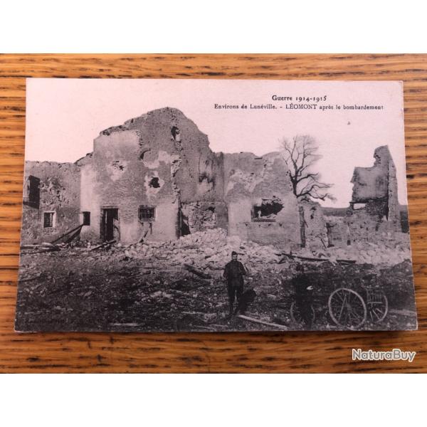 Carte postale: Lunville, Lomont 1914-1915