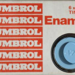 Pot de peinture Humbrol - Enamel No 47 Sea Blue - 1/2 Oz