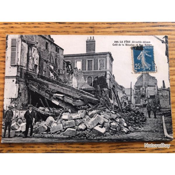 Carte postale: La Fre (Aisne) 1914-1918