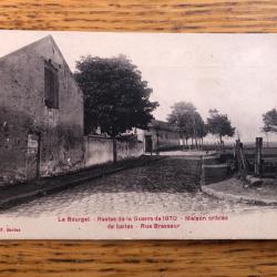 Carte postale: Le Bourget, restes de la Guerre de 1870
