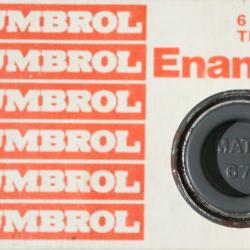 Pot de peinture Humbrol - Enamel No 67 Matt Tank Grey- 1/2 Oz