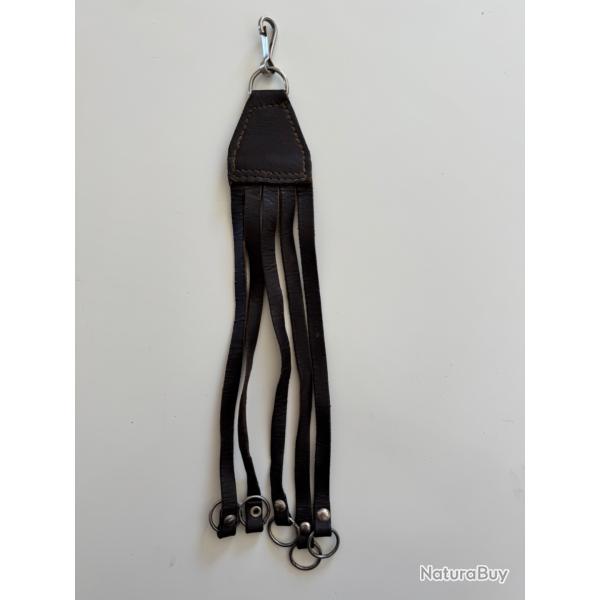 PORTE GIBIERS EN CUIR