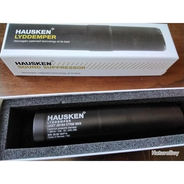 VENDS SILENCIEUX COMPACT JAKT JD 184 XTRM MKII 7.7mm Cal 30-06/.300wm/.308/.30/.7rm, MDS HAUSKEN