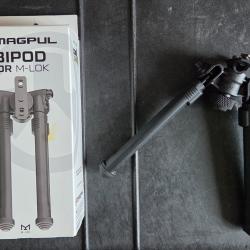 Bipied MAGPUL Noir 7 positions fixation M-LOK 6,8-10,3"