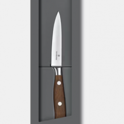 Victorinox Grand Maître 7.7200.10G - Couteau d'Office Forgé, Lame 10 cm, Manche Bois d'Érable