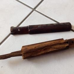 Militaria Allemand WW1 Restes de Bois Mauser G98 Occasion