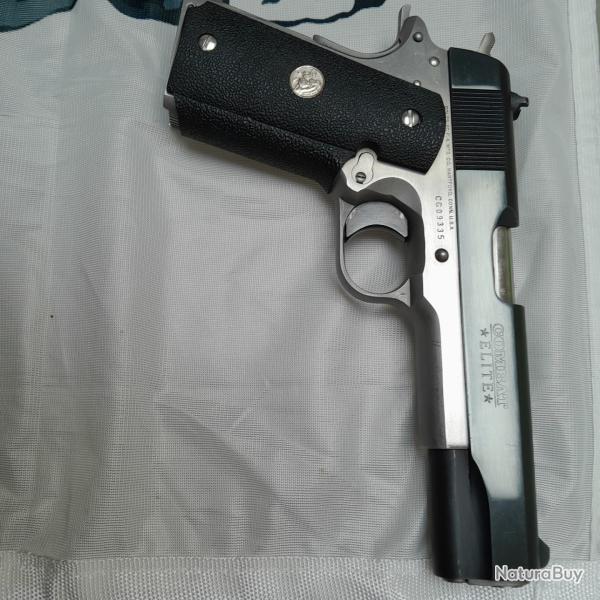 pistolet catgorie B Colt  45 auto MK IV Srie 80 COMBAT ELITE