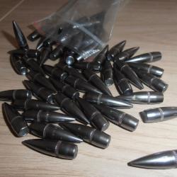 50 ogives MAS 145 gr Fmj bt Moly 7.5, 300 savage, 308, 30-06, 30-284, 300 winch mag ......