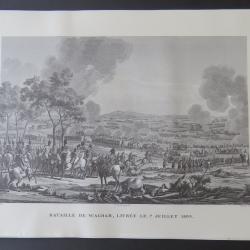 Gravure de la Bataille de wagram