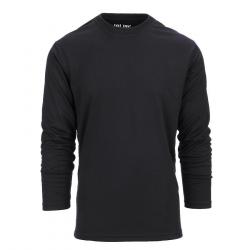 Tee shirt tactique à séchage rapide manches longues (Couleur Noir, Taille XL)
