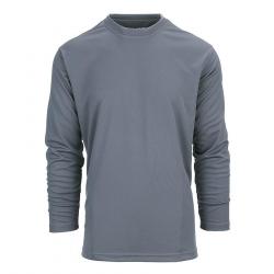 Tee shirt tactique à séchage rapide manches longues (Couleur Gris, Taille 3XL)