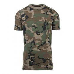Tee-shirt camouflage 100% coton (Couleur Camouflage USA, Taille 3XS)