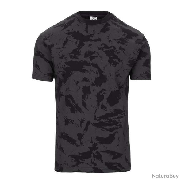Tee-shirt camouflage 100% coton (Couleur Camouflage Night, Taille 2XS)
