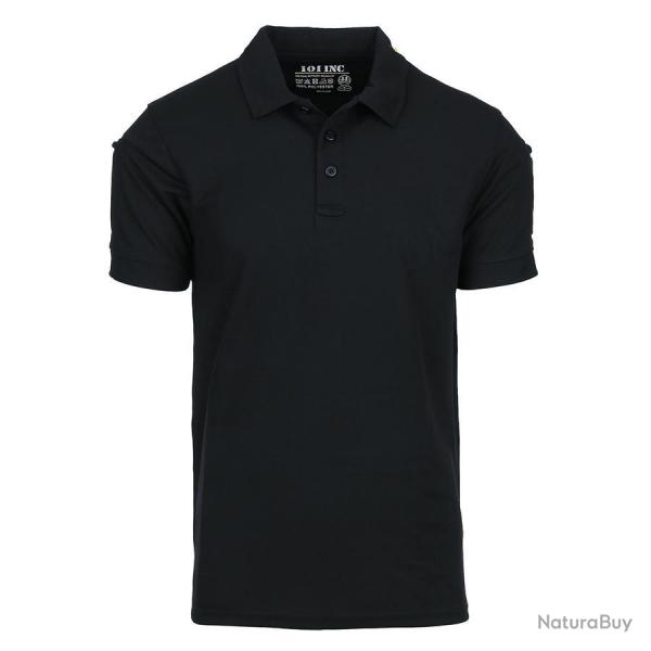 Polo tactique schage rapide (Couleur Noir, Taille L)