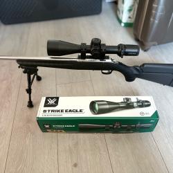 Carabine Ruger American Rimfire 22LR avec Lunette Vortex Strike eagle 5-25x56FFP