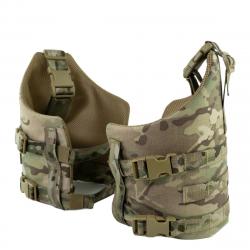 Set de Protections de Cuisses Tactiques - Multicam