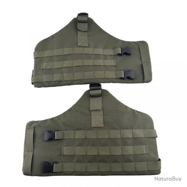 Set de Protections de Cuisses Tactiques - Ranger Green