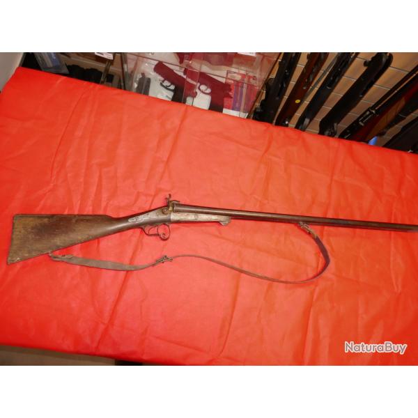 Fusil  broche cal 16  restaurer