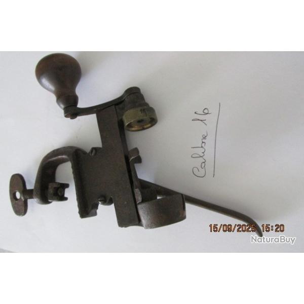accessoirede fabrication de cartouches calibre 16
