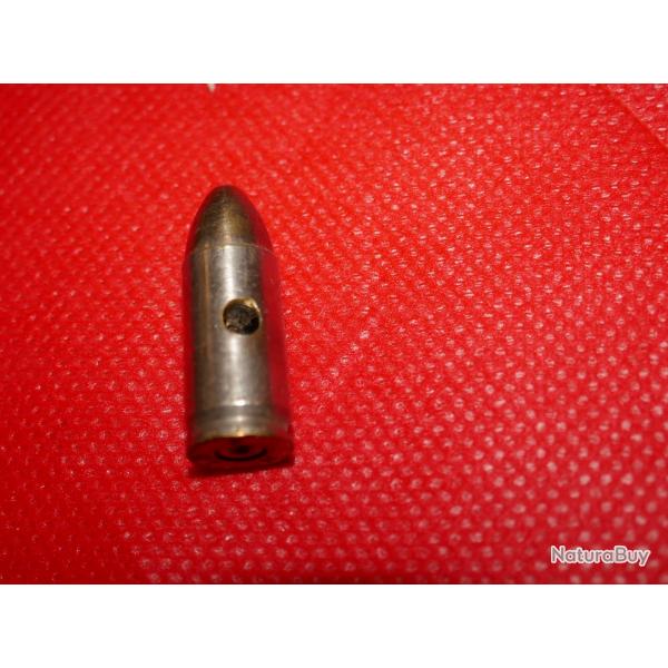 Cartouche inerte de 9 x 19 mm nickele FN d'origine