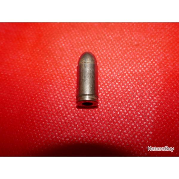 Cartouche inerte de 9mm COURT nickele FN d'origine