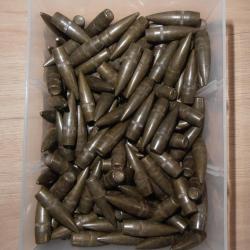 ogives SFM 145 gr fmj bt pour Mas, diamètre 308,7.5, 30-284, 300 savage, 300 win....