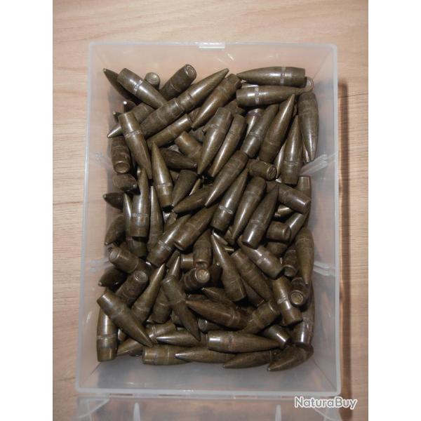 ogives SFM 145 gr fmj bt pour Mas, diamtre 308,7.5, 30-284, 300 savage, 300 win....