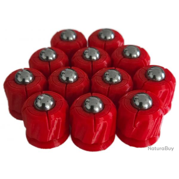 12x Slugs bille acier 8mm pour HDR 68 T4E Umarex HDR 68