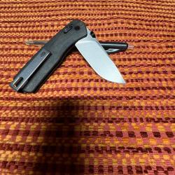 The James Brand The Carter, black micarta, stainless couteau de poche KN108143-00