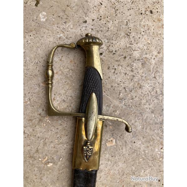 Sabre d'Officier d'Infanterie ; Premier Empire.
