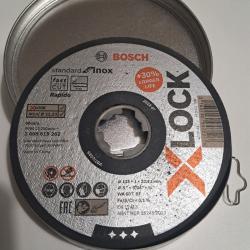 7 disques a tronçonner bosch xlock neuf dans leur boîte