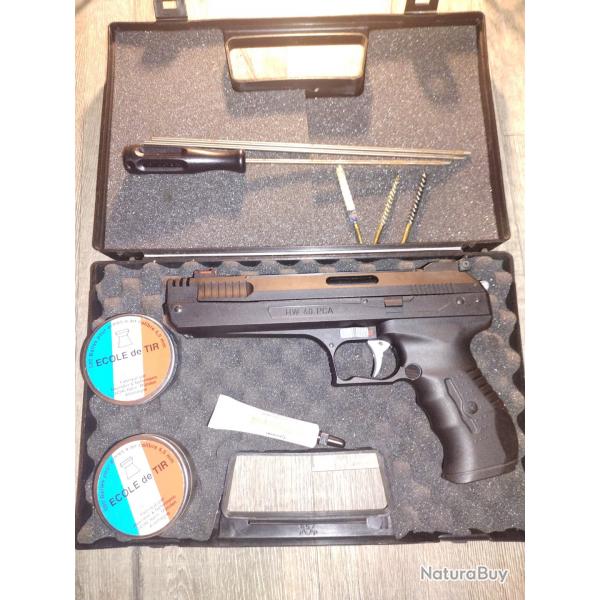 Pistolet  plombs Weihrauch HW40 PCA Cal 4,5