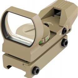 Viseur Point Rouge RS28  Reflex Sight 1x33mm 4 Réticules 5 Niveaux de Luminosité Rouge/Vert Sandre
