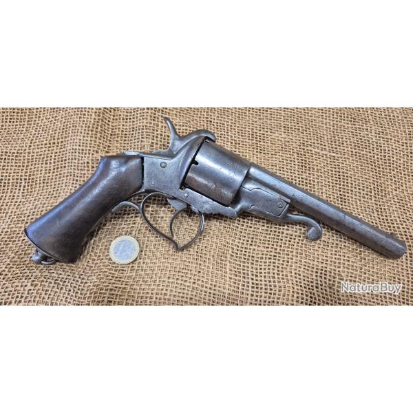 Revolver javelle cal 11mm a restaurer pour pice petit prix