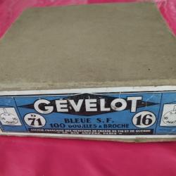 Lot de douilles à broches vides Gevelot
