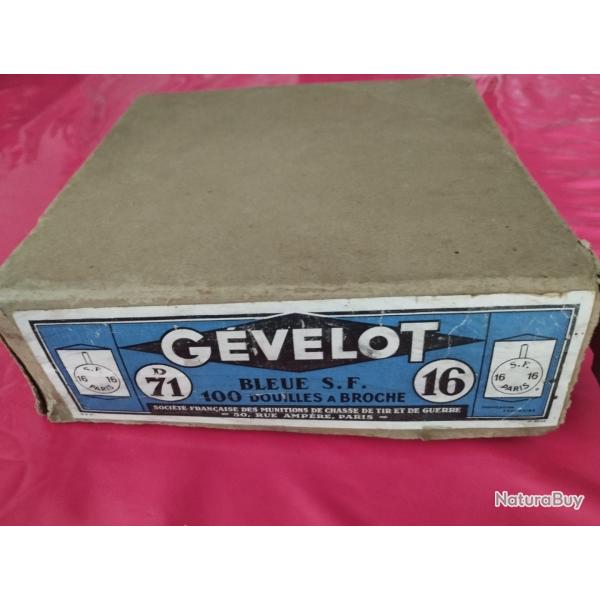Lot de douilles  broches vides Gevelot