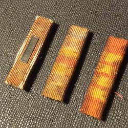 Militaria Français WW2 3x Pins Barette "Tunisie 1942-43" Forces Françaises Libres