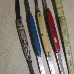 4 petits taille plume