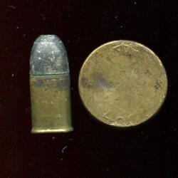 .450 Bull Dog - RARE marquage en relief  : MG 450 - amorce central interne